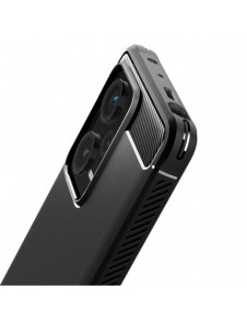Spigen RUGGED ARMOR XIAOMI REDMI NOTE 12 PRO+ PLUS 5G MATSVART