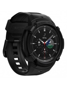Spigen RUGGED ARMOR" PRO" GALAXY Watch 4 CLASSIC 46 MM MATSVART