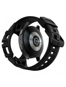 Spigen RUGGED ARMOR" PRO" GALAXY Watch 4/5 (44 MM) SVART
