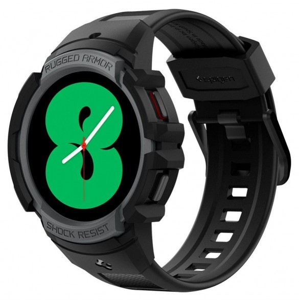 Spigen RUGGED ARMOR" PRO" GALAXY Watch 4/5 44MM CHARCOAL GREY