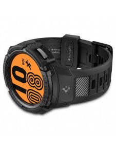 Spigen RUGGED ARMOR" PRO" GALAXY Watch 5 PRO (45 MM) SVART