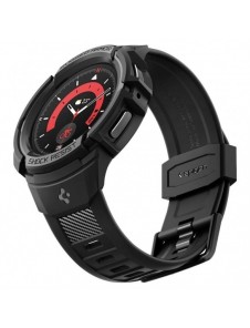 Spigen RUGGED ARMOR" PRO" GALAXY Watch 5 PRO (45 MM) SVART