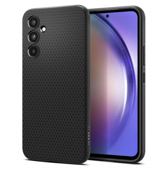 Spigen Samsung Galaxy A54 5G Liquid Air Series TPU-fodral - Mattsvart