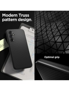 Spigen Samsung Galaxy A54 5G Liquid Air Series TPU-fodral - Mattsvart