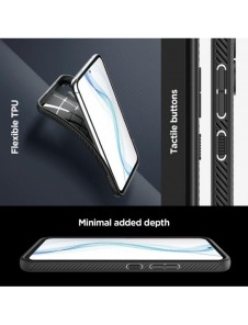 Spigen Samsung Galaxy A54 5G Liquid Air Series TPU-fodral - Mattsvart