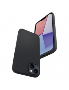 Spigen SILICONE FIT MAG MAGSAFE IPHONE 14 PLUS SVART