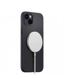 Spigen SILICONE FIT MAG MAGSAFE IPHONE 14 PLUS SVART