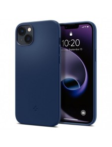Spigen SILICONE FIT MAG MAGSAFE IPHONE 14 PLUS MARINBLÅ