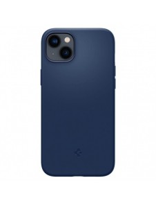 Spigen SILICONE FIT MAG MAGSAFE IPHONE 14 PLUS MARINBLÅ