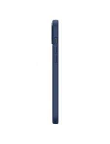 Spigen SILICONE FIT MAG MAGSAFE IPHONE 14 PLUS MARINBLÅ
