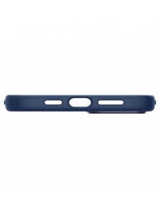 Spigen SILICONE FIT MAG MAGSAFE IPHONE 14 PLUS MARINBLÅ