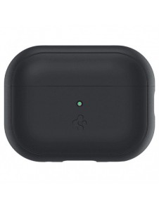 Spigen SILICONE FIT STRAP Apple AIRPODS PRO 1/2 SVART/FANTOMGRÖN