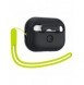 Spigen SILICONE FIT STRAP Apple AIRPODS PRO 1/2 SVART/FANTOMGRÖN