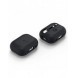Spigen SILICONE FIT STRAP Apple AIRPODS PRO 1/2 SVART/FANTOMGRÖN