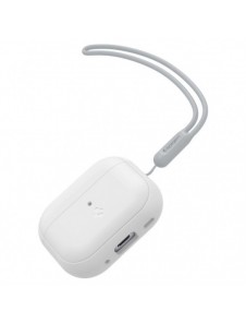 Spigen SILIKON FIT STRAP Apple AIRPODS PRO 1/2 VIT/GRÅ