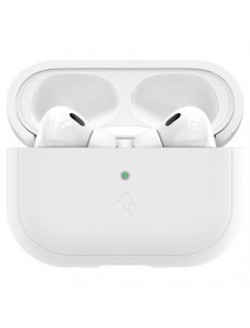 Spigen SILIKON FIT STRAP Apple AIRPODS PRO 1/2 VIT/GRÅ
