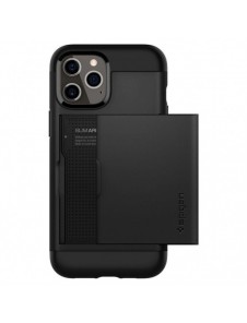 Spigen SLIM ARMOR CS IPHONE 12/12 PRO SVART