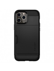 Spigen SLIM ARMOR CS IPHONE 12/12 PRO SVART