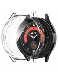 Spigen THIN FIT & TEMPERED GLASS GALAXY Watch 5 PRO (45 MM) CRYSTAL CLEAR