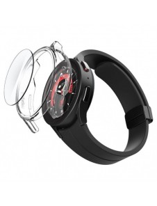 Spigen THIN FIT & TEMPERED GLASS GALAXY Watch 5 PRO (45 MM) CRYSTAL CLEAR