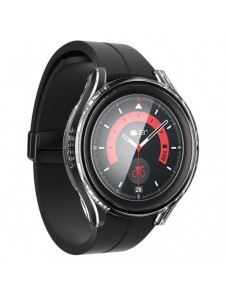 Spigen THIN FIT & TEMPERED GLASS GALAXY Watch 5 PRO (45 MM) CRYSTAL CLEAR