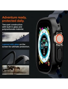 SPIGEN THIN FIT 360 APPLE WATCH ULTRA (49 MM) SVART