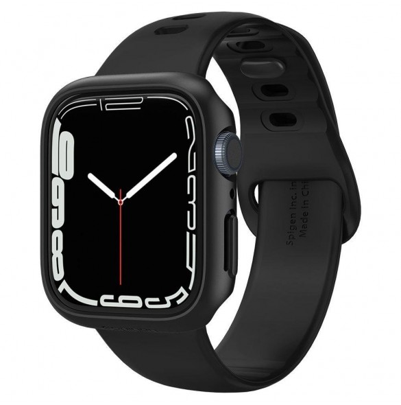 Spigen THIN FIT Apple Watch 7 (45MM) SVART