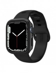 Spigen THIN FIT Apple Watch 7 (45MM) SVART