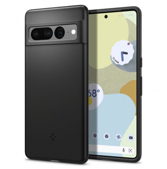 Spigen Thin Fit fodral för Google Pixel 7 Pro svart