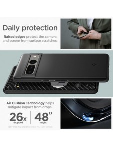 Spigen Thin Fit fodral för Google Pixel 7 Pro svart