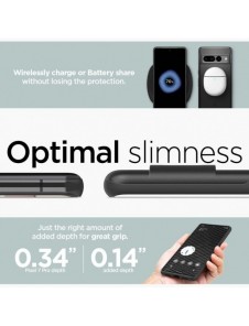 Spigen Thin Fit fodral för Google Pixel 7 Pro svart