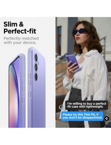 Spigen THIN FIT GALAXY A54 5G FANTASTISK VIOLET