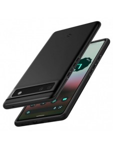 Spigen THIN FIT GOOGLE PIXEL 6A SVART