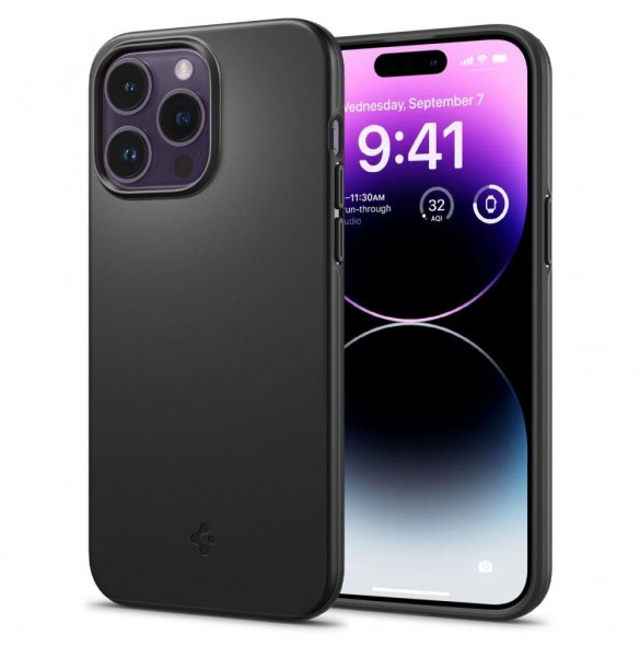 Spigen THIN FIT IPHONE 14 PRO SVART