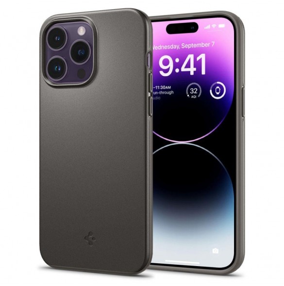 Spigen THIN FIT IPHONE 14 PRO MAX GUNMETAL