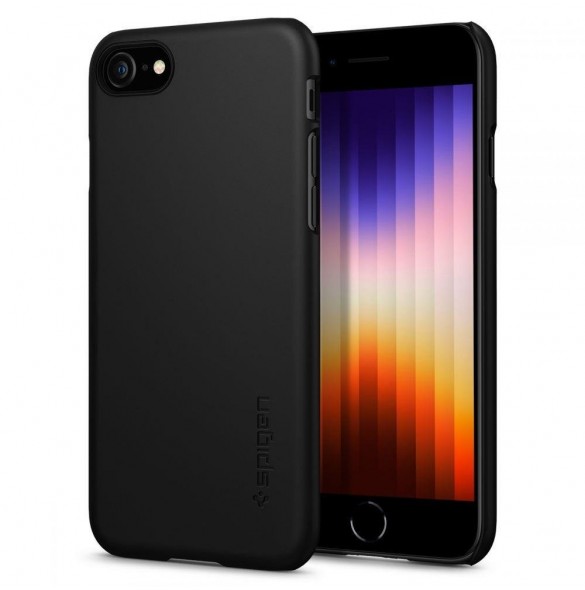 Spigen THIN FIT IPHONE 7/8 / SE 2020 / 2022 SVART