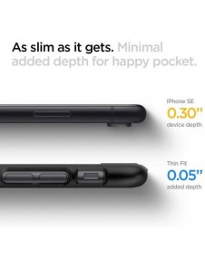 Spigen THIN FIT IPHONE 7/8 / SE 2020 / 2022 SVART
