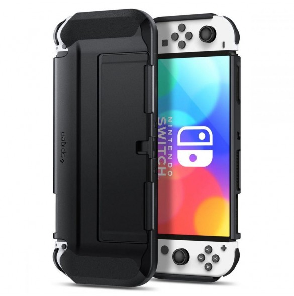 Spigen THIN FIT NINTENDO SWITCH OLED SVART