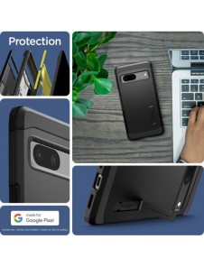 Spigen Tough Armor fodral för Google Pixel 7 svart