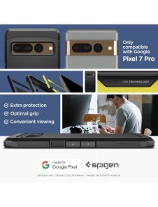 Spigen Tough Armor fodral för Google Pixel 7 Pro svart