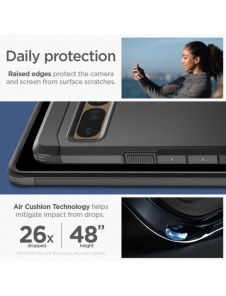 Spigen Tough Armor fodral för Google Pixel 7 Pro svart