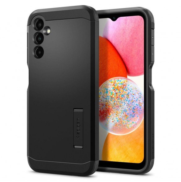 Spigen TOUGH ARMOR GALAXY A14 4G / LTE SVART