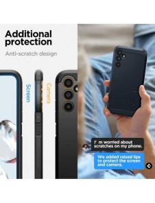 Spigen TOUGH ARMOR GALAXY A34 5G SVART