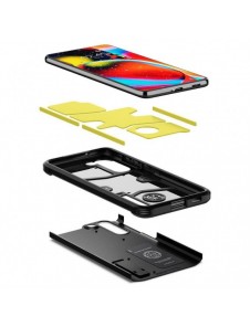 Spigen TOUGH ARMOR GALAXY S21 FE SVART