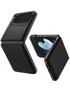 Spigen TOUGH ARMOR GALAXY MED FLIP 4 SVART