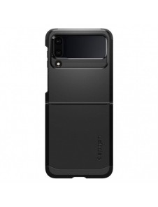 Spigen TOUGH ARMOR GALAXY MED FLIP 4 SVART