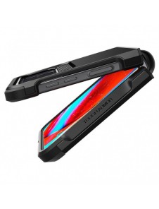 Spigen TOUGH ARMOR GALAXY MED FLIP 4 SVART