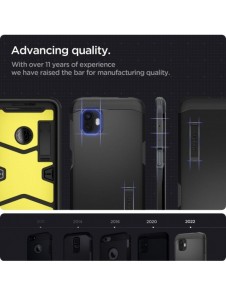 Spigen TOUGH ARMOR GALAXY XCOVER 6 PRO SVART