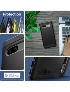 Spigen TOUGH ARMOR GOOGLE PIXEL 7A SVART
