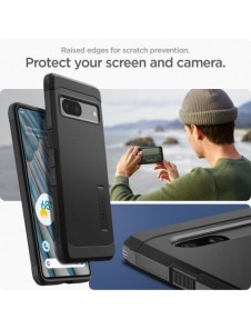 Spigen TOUGH ARMOR GOOGLE PIXEL 7A SVART